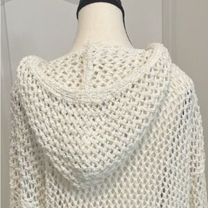 Nicole Miller Artelier Open Hooded Cardigan